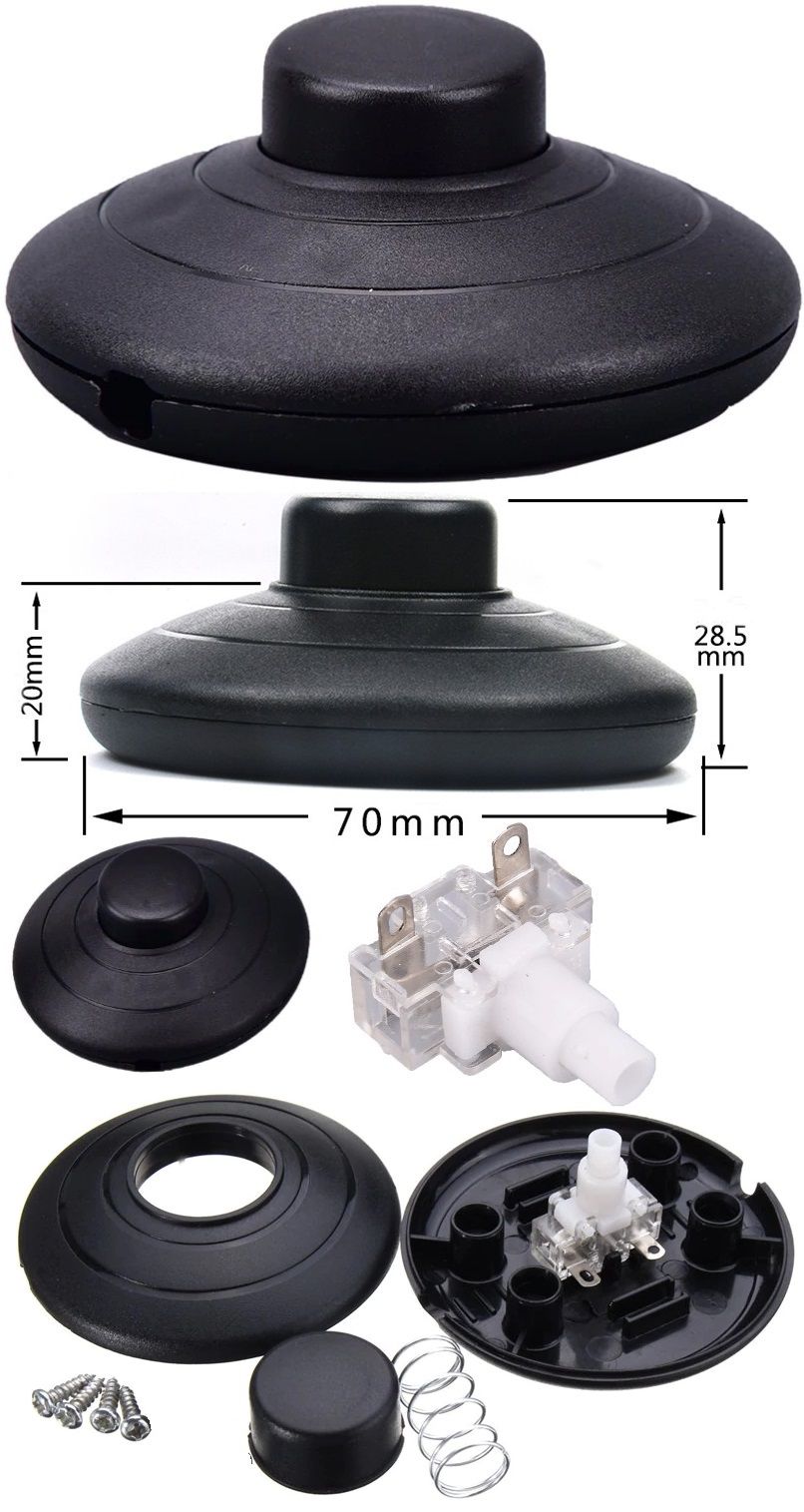 Interruptor de pie, suelo